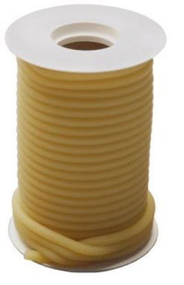 Picture of General Use Connector Tubing 50 Foot Length 0.25 Inch ID NonSterile Without Connector Amber Smooth OT Surface Natural Latex Rubber3932 716