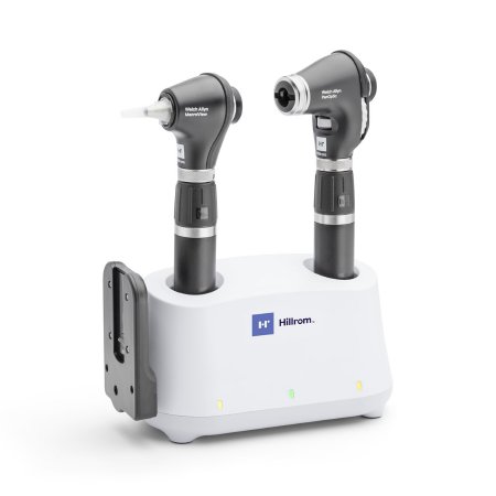 Picture of 3.5V Diagnostic Set with PanOptic Plus LED Ophthalmoscope, MacroView Plus LED Otoscope Welch Allyn For use Wtih iExaminer71-PM3LDE-US