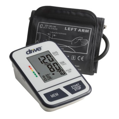 Picture of Digital Blood Pressure Monitoring Unit drive™ 1-Tube Automatic Inflation Adult Large CuffBP3600