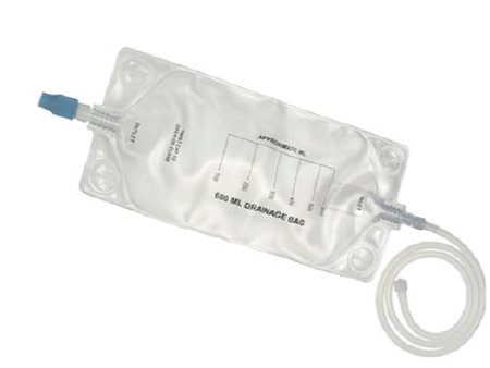 Picture of Fluid Collection Drainage Bag 600 mL Sterile Anti-Reflux BarrierDBAG600