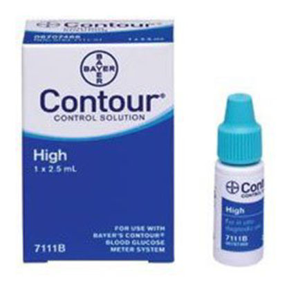 Picture of Blood Glucose Control Solution Ascensia™ Contour® Blood Glucose Testing 2.5 mL High Level7111B
