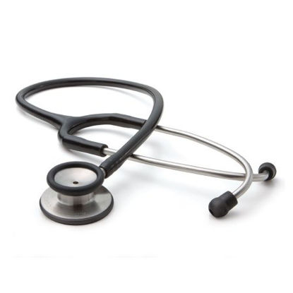 Picture of Classic Stethoscope Adscope® 603 Black 1-Tube 22 Inch Tube Double-Sided Chestpiece603BK