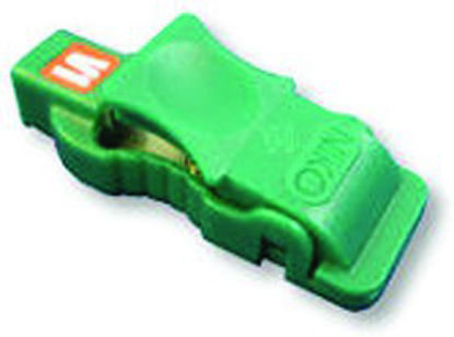 Picture of ECG Clip Nikoclip Green, Flat, Wide-Bodied, Plastic Nikotab SystemNIK-20