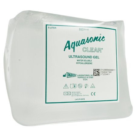 Picture of Ultrasound Gel Aquasonic Clear® Sonicpac® Transmission 5 Liter Cubitainer03-50