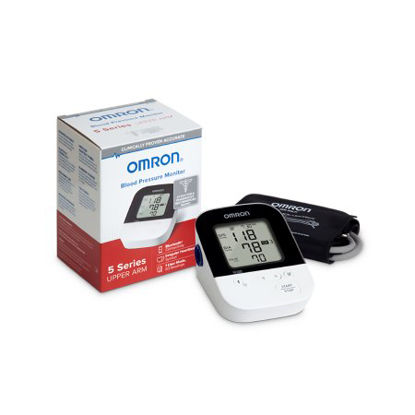 Picture of Digital Blood Pressure Monitoring Unit Omron® 5 Series™ 1-Tube For Home Use Adult Large CuffBP7250