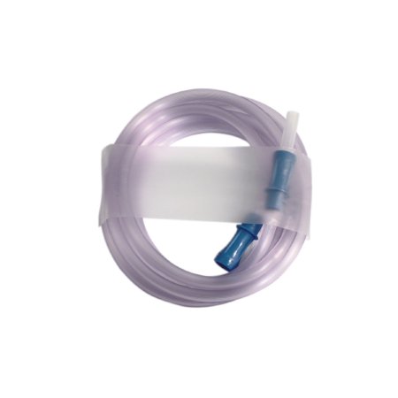 Picture of Suction Connector Tubing 6 Foot Length 0.188 Inch ID Sterile Straw Connector Clear NonConductive Plastic4682