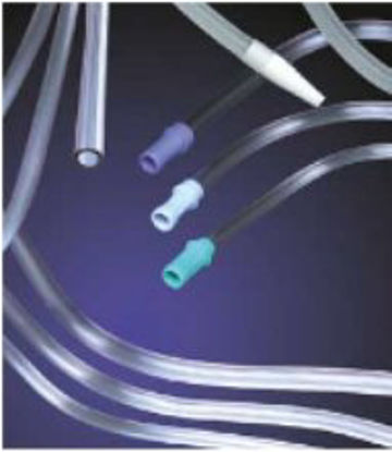 Picture of Suction Connector Tubing 12 Foot Length 0.188 Inch ID NonSterile Clear Smooth OT Surface9036550