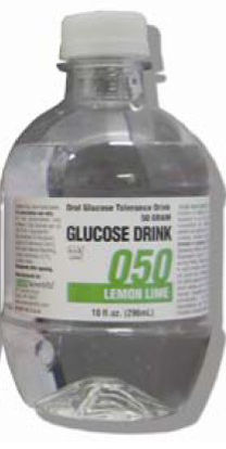 Picture of Glucose Tolerance Beverage Glucose Drink 10 oz. per Bottle Lemon-Lime Flavor 50 Gram10-LL-050