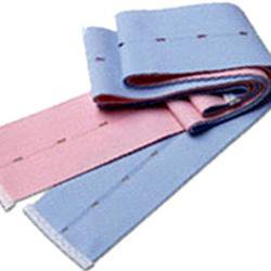 Picture of Abdominal Belt Life-Trace® Knit Elastic, 2-3/8 X 48 Inch, Button Hole Every 1-1/4 Inch, Finished Ends, 1 Pink Belt, 1 Blue Belt Ultrasound Tranducer40000007-