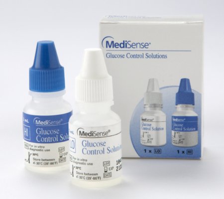 Picture of Blood Glucose Control Solution Precision Glucose, Ketone Testing 2 X 0.5 oz. Level 1 & Level 280139-04