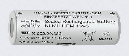 Picture of NiMH Battery HEINE 3.5V, Rechargeable For All BETA Handles, Laryngoscope HandlesX-002.99.382