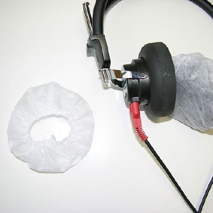 Picture of Headphone Cushion Covers White, Disposable For Audiometers90.485.02