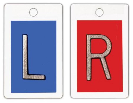 Picture of Identifier Markers 1 Inch Blue / Red Left / Right 1 Set50171