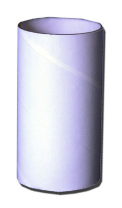 Picture of Peakflow Mouthpiece Spirotube Disposable, White, Cardboard, Type A Peakflow Meters29-7000