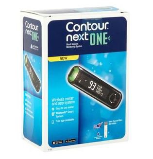 Picture of Blood Glucose Meter Contour® Next 5 Second Results Stores Up To 800 Results No Coding Required9763