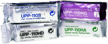 Picture of Media Recording Paper Sony® Thermal Paper 110 mm X 20 Meter Roll Without Grid5478963