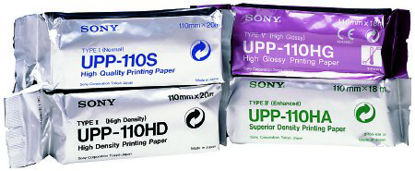 Picture of Media Recording Paper Sony® Thermal Paper 110 mm X 20 Meter Roll Without Grid5478963