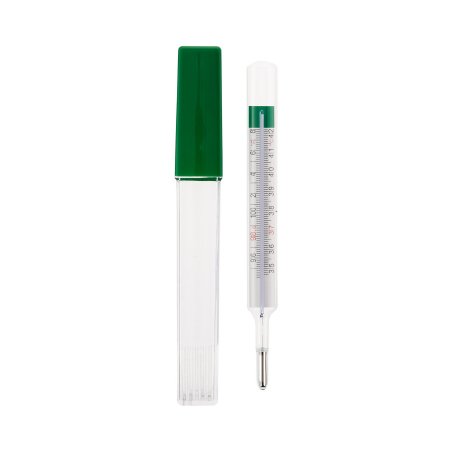 Picture of Glass Oral Thermometer Geratherm® Glass , Mercury Free Oval Shape Fahrenheit / Celsius20010-100