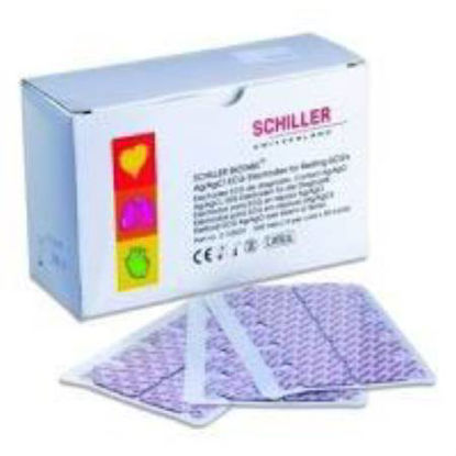 Picture of ECG Tab Electrode Schiller™ Resting Non-Radiolucent 100 per Pack2.155031