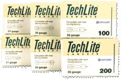 Picture of Lancet Techlite® Adjustable Depth Lancet Needle 2.8 to 3.1 mm Depth 28 Gauge880128