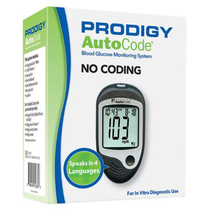 Picture of Blood Glucose Meter Prodigy® 7 Second Results Stores Up To 450 Results , 7 , 14 , and 30 Day Averaging No Coding Required51885