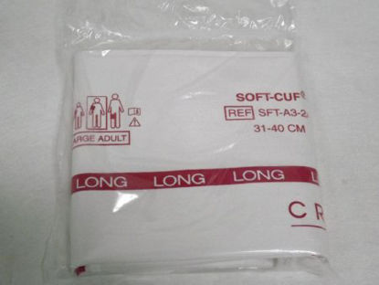 Picture of Blood Pressure Cuff Soft-Cuf® Adult Arm Large Cuff 31 - 40 cm Cloth Fabric CuffSFT-A3-2A