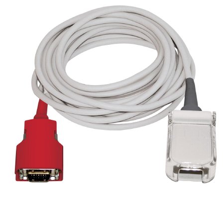 Picture of Patient Cable LNCS® Series 10 Foot, Red, 20-Pin For Rainbow Set™ Device2056