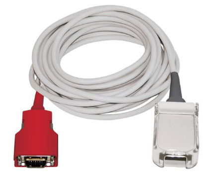 Picture of Patient Cable LNCS® Series 10 Foot, Red, 20-Pin For Rainbow Set™ Device2056