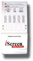 Picture of Drugs of Abuse Test iScreen® 2-Drug Panel COC, THC Urine Sample 25 TestsIS2-CT