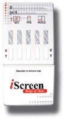 Picture of Drugs of Abuse Test iScreen® 2-Drug Panel COC, THC Urine Sample 25 TestsIS2-CT