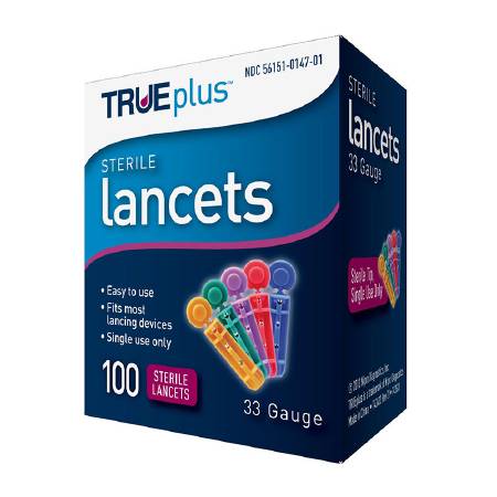 Picture of Lancet TRUEplus™ Safety Lancet Needle 33 Gauge56151014701