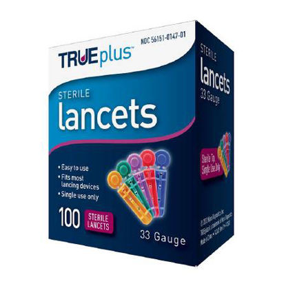 Picture of Lancet TRUEplus™ Safety Lancet Needle 33 Gauge56151014701