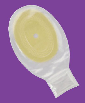 Picture of Fistula and Wound Drainage Pouch Eakin® 3 X 4-3/10 Inch NonSterile Skin Barrier839251