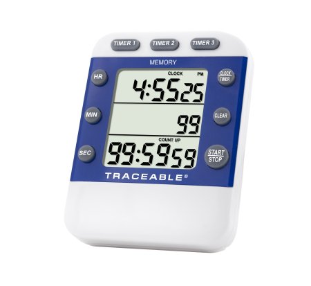 Picture of Electronic Alarm Timer 3 Line Alarm Traceable® 100 Hours Digital Display94661-23
