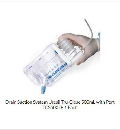 Picture of Suction Drainage Bag Tru-Close® 500 mL Dual Anti-Reflux BarrierTCS500D