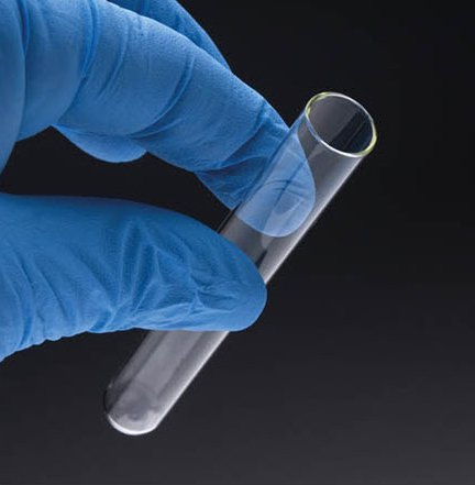 Picture of Test Tube Round Bottom Plain 13 X 100 mm 10 mL Without Color Coding Without Closure Glass TubeS-90-301