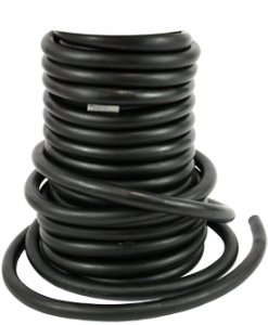 Picture of General Use Connector Tubing 50 Foot Length 0.125 Inch ID NonSterile Without Connector Black Natural Latex Rubber10923