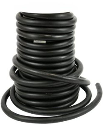 Picture of General Use Connector Tubing 50 Foot Length 0.125 Inch ID NonSterile Without Connector Black Natural Latex Rubber10923
