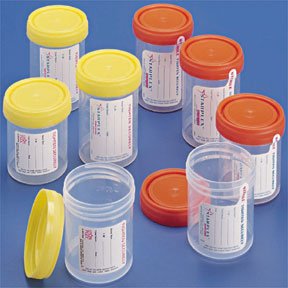 Picture of Specimen Container LeakBuster™ 53 mm Opening Polypropylene 120 mL (4 oz.) Screw Cap Patient Information NonSterile03341107