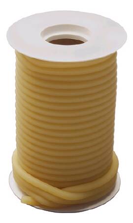 Picture of General Use Connector Tubing 50 Foot Length 0.312 Inch ID NonSterile Without Connector Amber Smooth OT Surface Natural Latex Rubber3934 716
