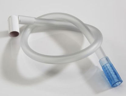 Picture of Tandem Connector Tubing EZE-VAC® 1-1/2 Foot Length NonSterile Female Connector Clear Smooth OT Surface43317-25