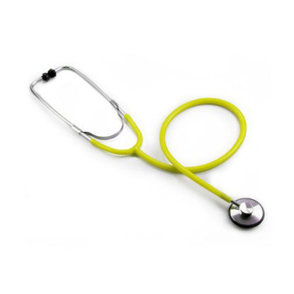 Picture of Classic Stethoscope McKesson Yellow 1-Tube 21 Inch Tube Single Head Chestpiece01-660YGM