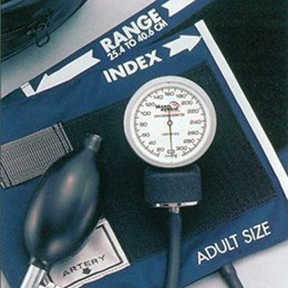 Picture of Aneroid Sphygmomanometer with Cuff McKesson Brand 2-Tube Pocket Size Hand Held Child Small Cuff775-9CNMM