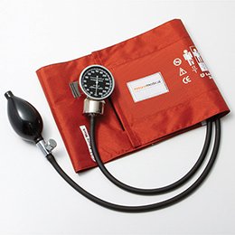 Picture of Aneroid Sphygmomanometer with Cuff McKesson Deluxe 2-Tube Pocket Size Hand Held Adult Large Cuff720-12XORMM