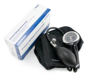Picture of Aneroid Sphygmomanometer with Cuff 2-Tube Pocket Size Hand Held Adult Large Cuff2247