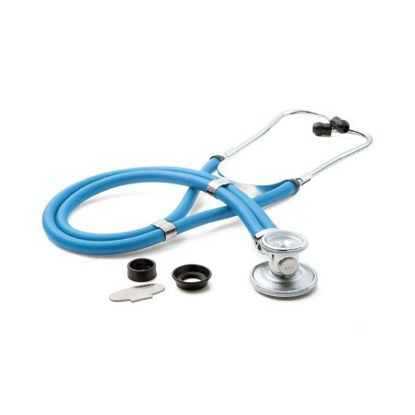 Picture of Sprague Stethoscope McKesson Royal Blue 2-Tube 22 Inch Tube Double-Sided Chestpiece641NBMM