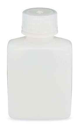 Picture of Laboratory Bottle Diamond RealSeal™ Rectangular / Wide Mouth HDPE / Polypropylene Closure 125 mL (4 oz.)7100125