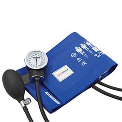 Picture of Aneroid Sphygmomanometer with Cuff McKesson Deluxe 2-Tube Pocket Size Hand Held Adult Large Cuff768-11ARBMM