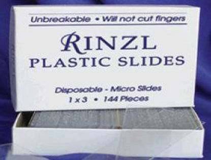 Picture of SLIDE/COVER, SLIP PLAST PLAIN MICROSCOPE N/S (144/S17526