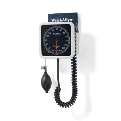 Picture of Aneroid Sphygmomanometer with Cuff Tycos® 2-Tube Wall Mount Adult Size 11 Cuff7670-01